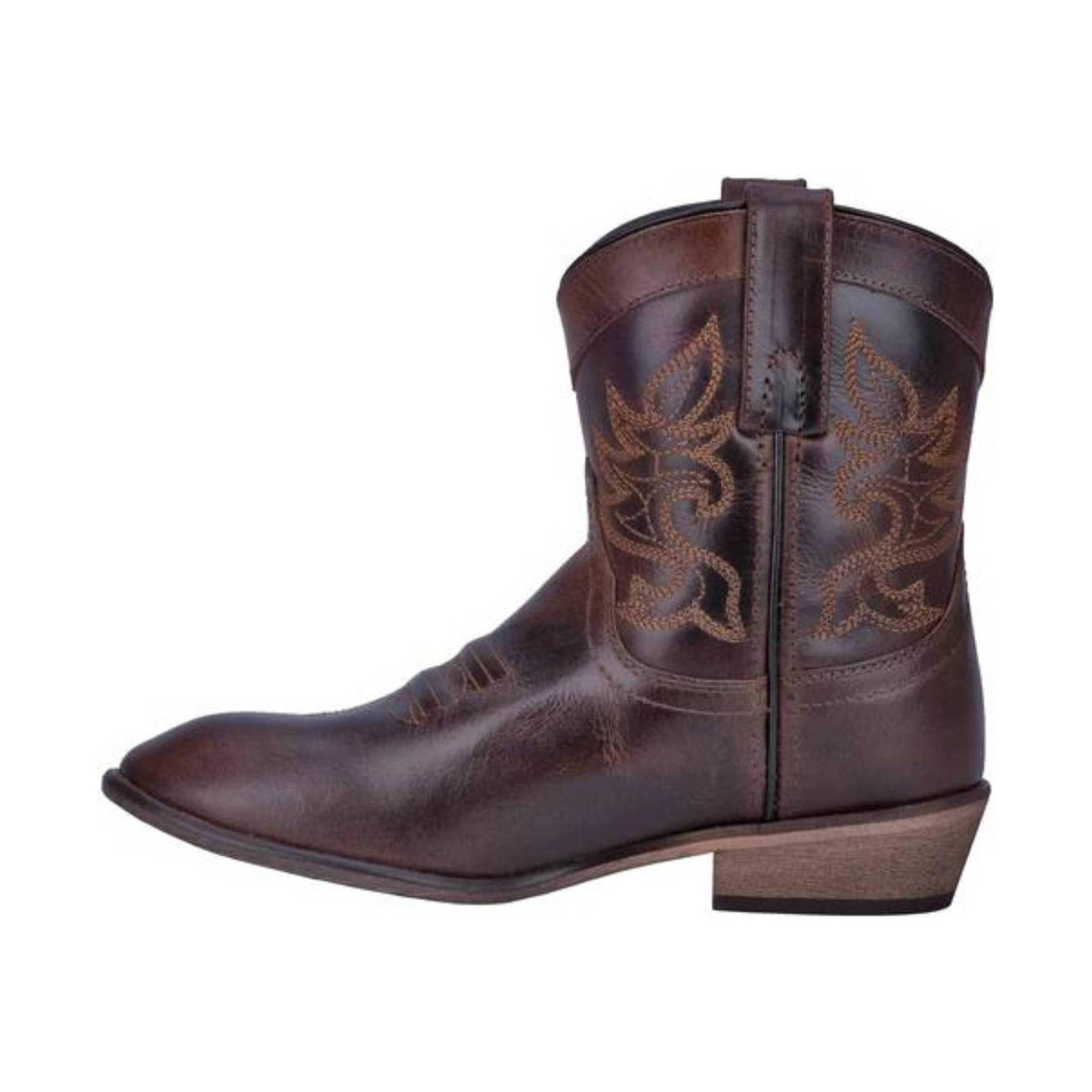 Dingo Women's Willie Boot - Brown Leather