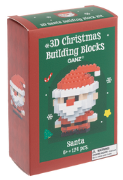 3D Christmas Building Block - Santa