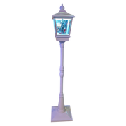 Lighted Musical Lamp Post - Swinging on a Tree
