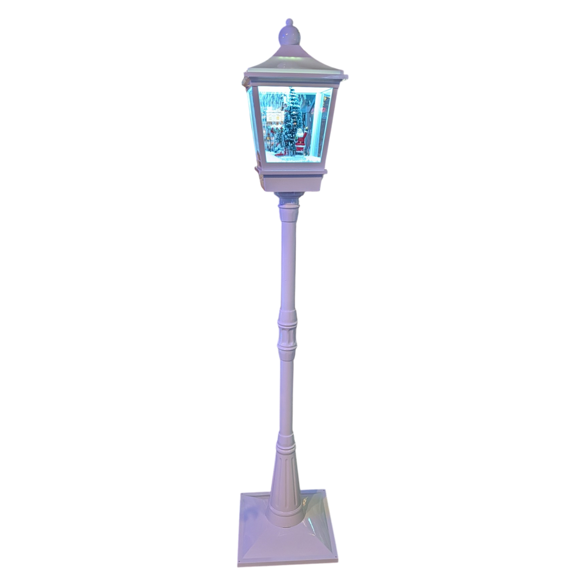 Lighted Musical Lamp Post - Swinging on a Tree