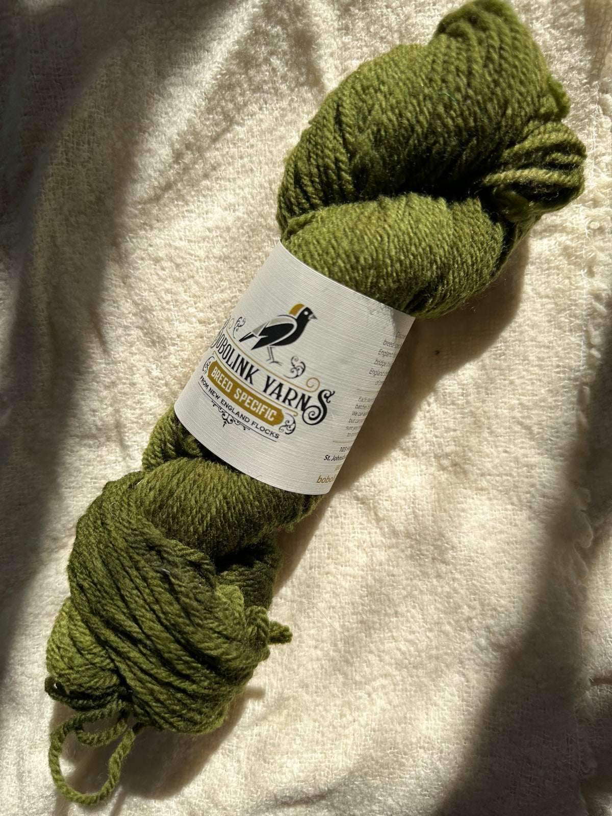 Bobolink Yarns Green Mountain Blend