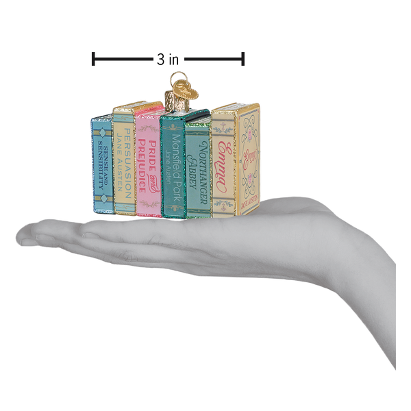Jane Austen Books Ornament