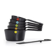 Measuring Set Black Cup 6 Size Set by Homeportonline