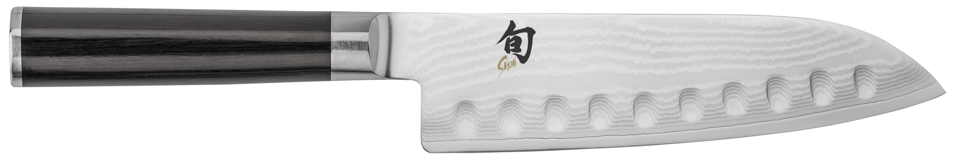 Knife Shun Classic Santoku Hollowed 7in by Homeportonline