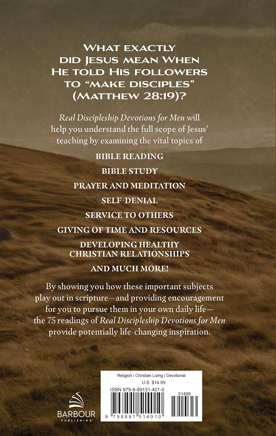 Real Discipleship Devotions for Men