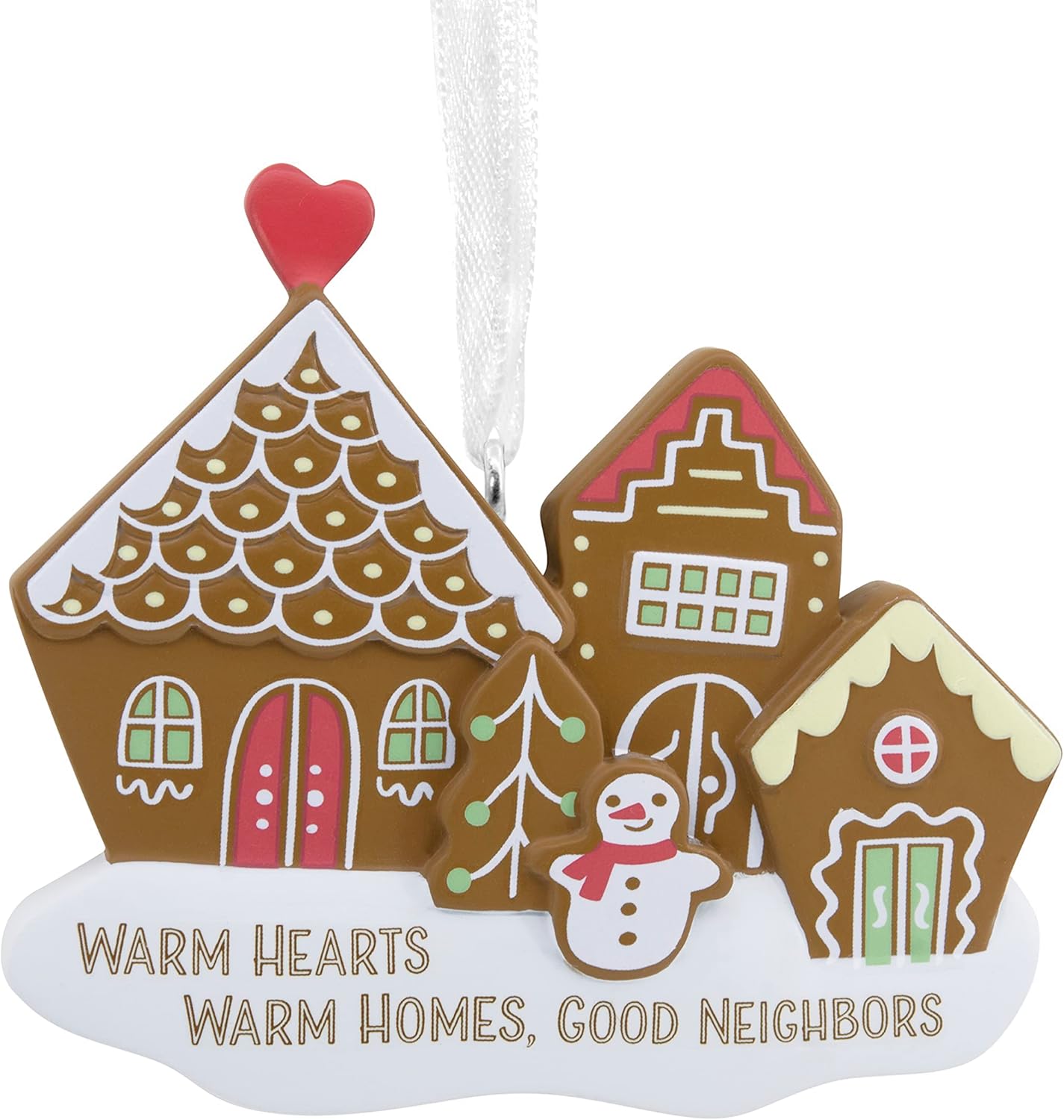 Warm Homes Good Neighbors Christmas Hallmark  Ornament