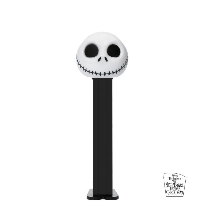 Pez Dispenser with 3 Candy rolls - Nightmare Before Christmas - Jack Skellington