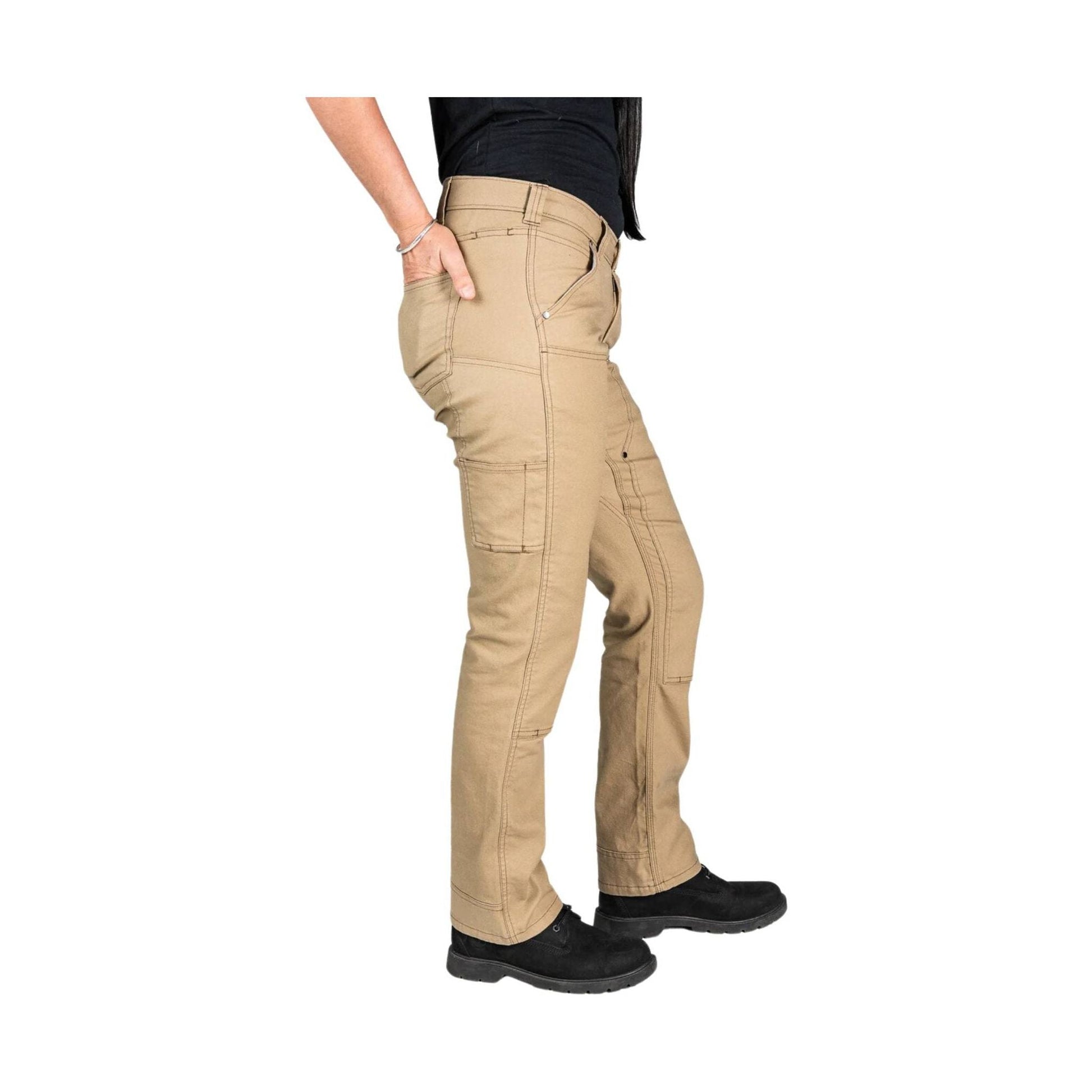 Dovetail Women's Anna Taskpant - Khaki by Lenny's Shoe & Apparel