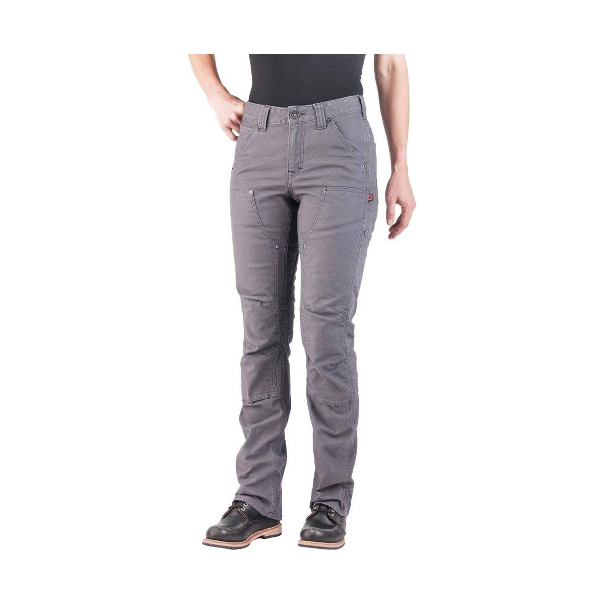 Dovetail Women's Britt Utility Work Pants - Dark Grey by Lenny's Shoe & Apparel