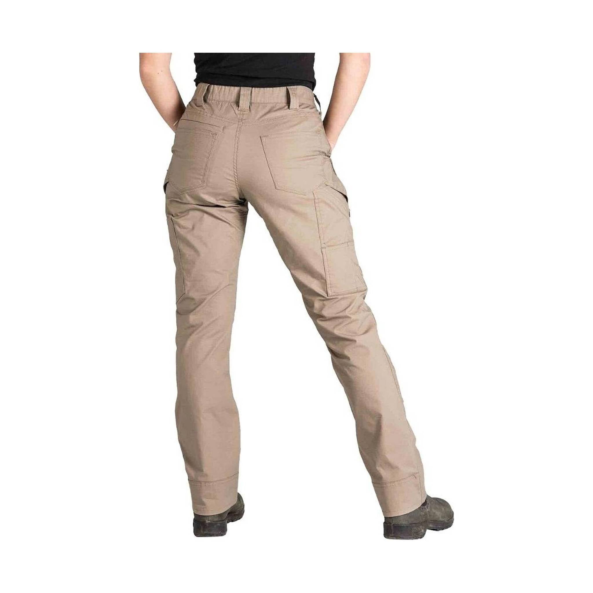 Dovetail Women's Britt X Ultra Light Work Pants - Flax Ripstop by Lenny's Shoe & Apparel