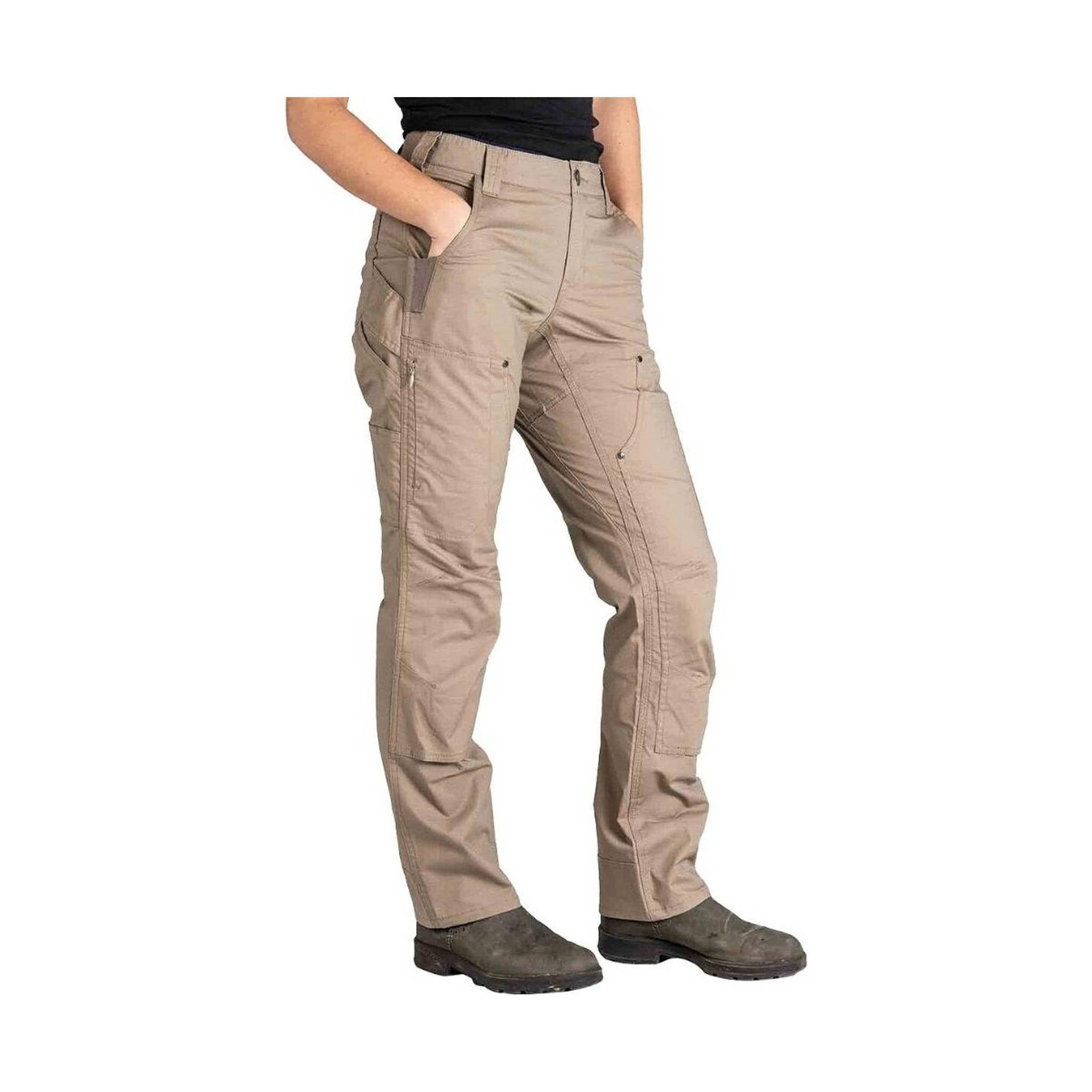 Dovetail Women's Britt X Ultra Light Work Pants - Flax Ripstop by Lenny's Shoe & Apparel