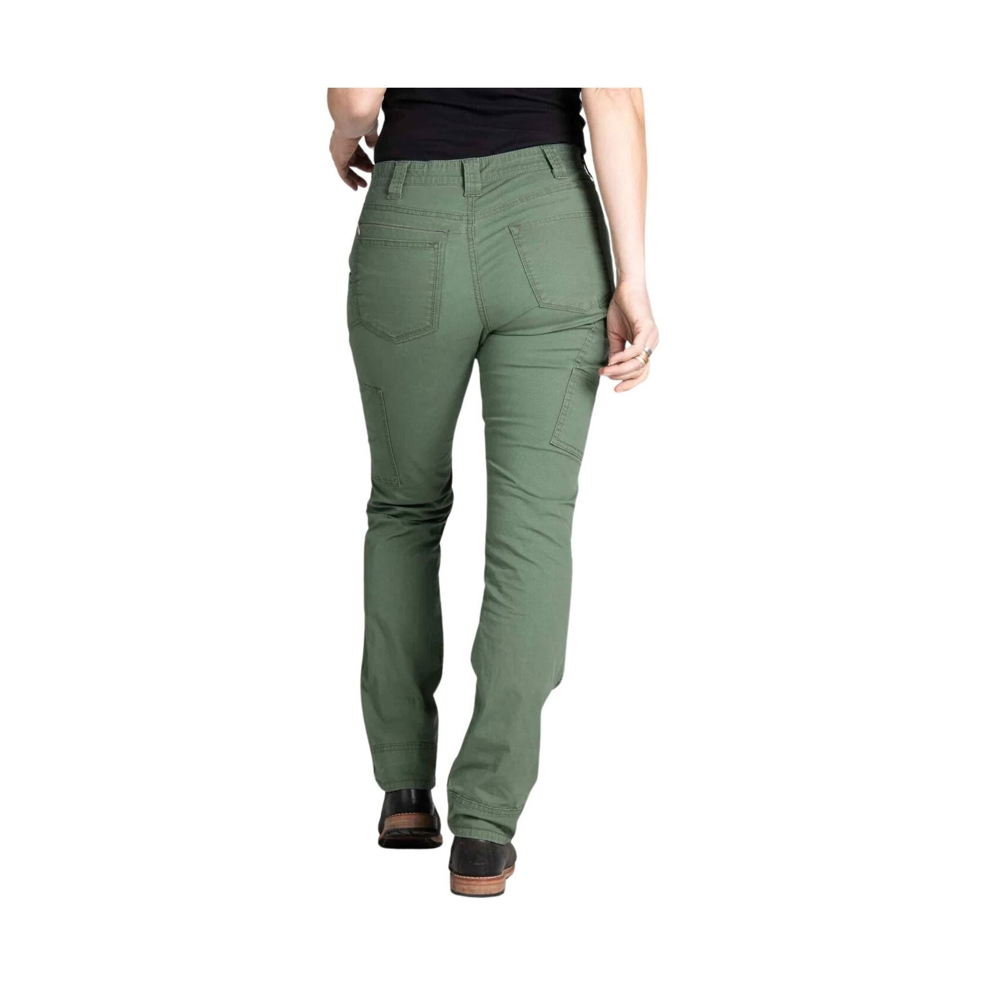 Dovetail Women's Britt X Ultra Light Work Pants - Lichen Green Ripstop by Lenny's Shoe & Apparel
