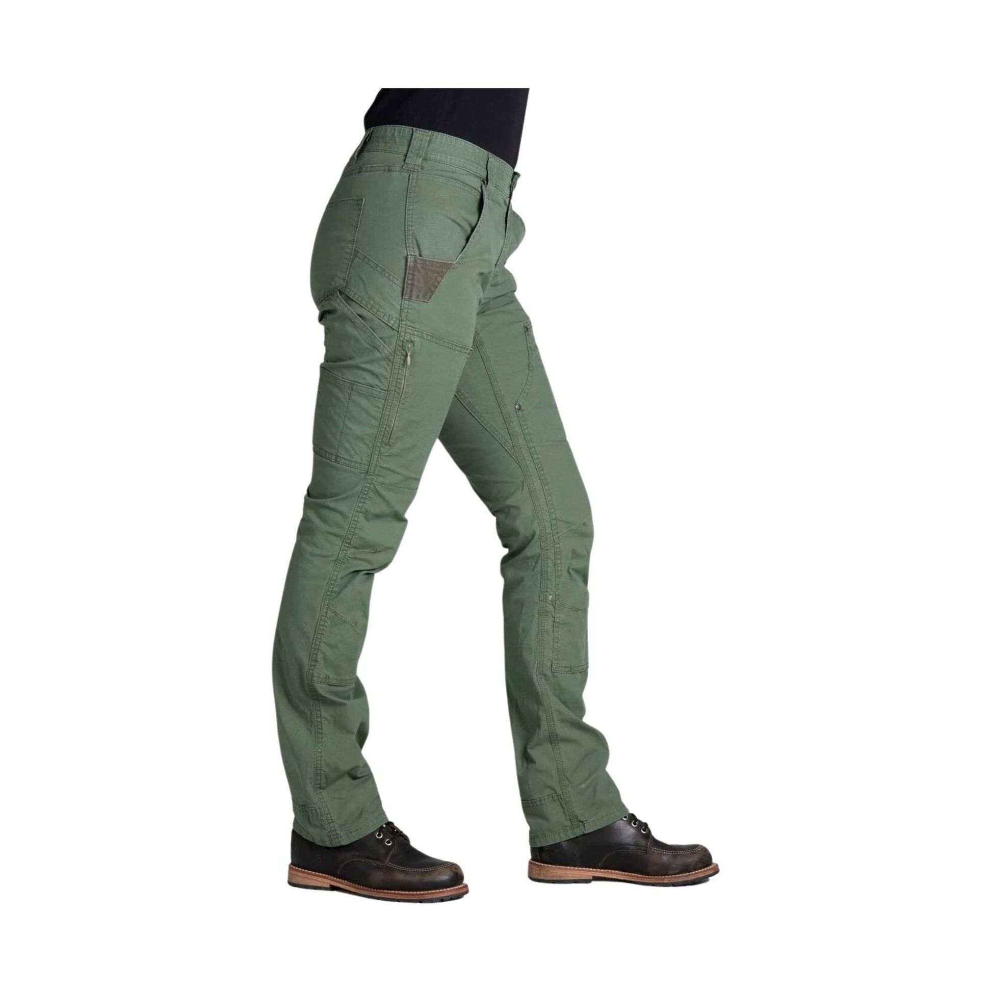 Dovetail Women's Britt X Ultra Light Work Pants - Lichen Green Ripstop by Lenny's Shoe & Apparel