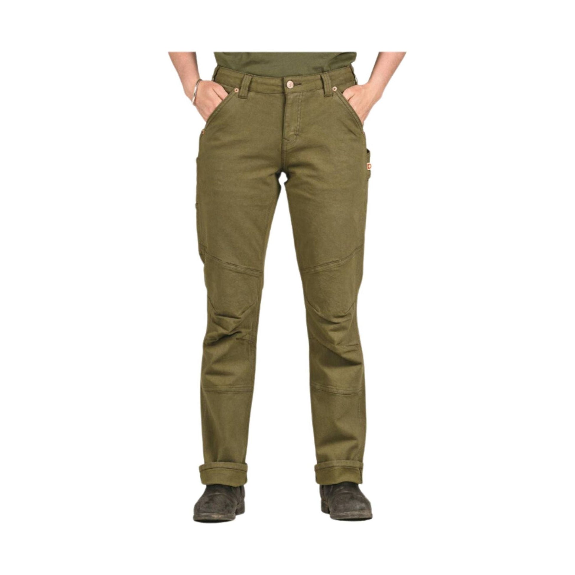 Dovetail Women's Go To Pant - Kelp Green by Lenny's Shoe & Apparel