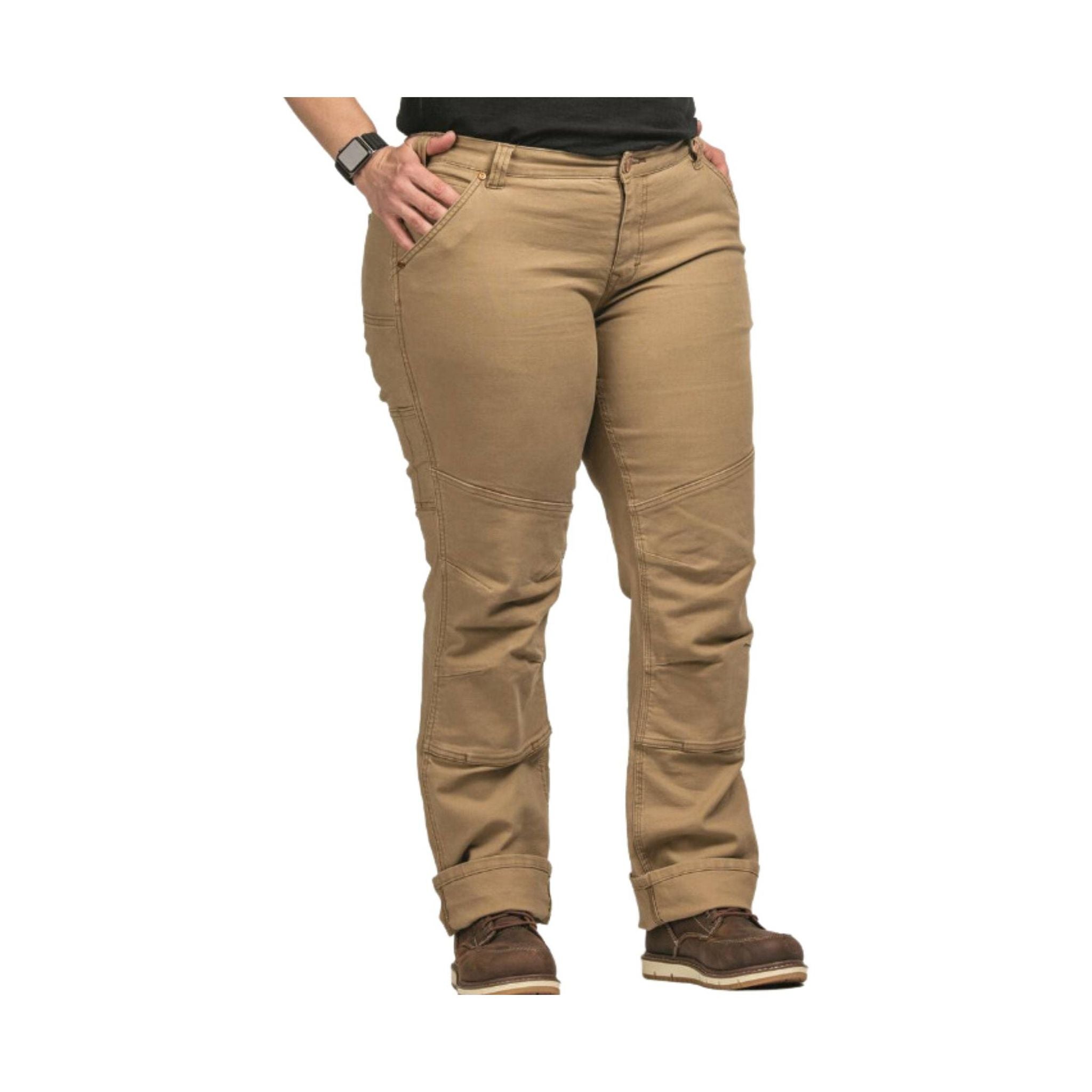 Dovetail Women's Go To Pant - Sawdust Brown by Lenny's Shoe & Apparel