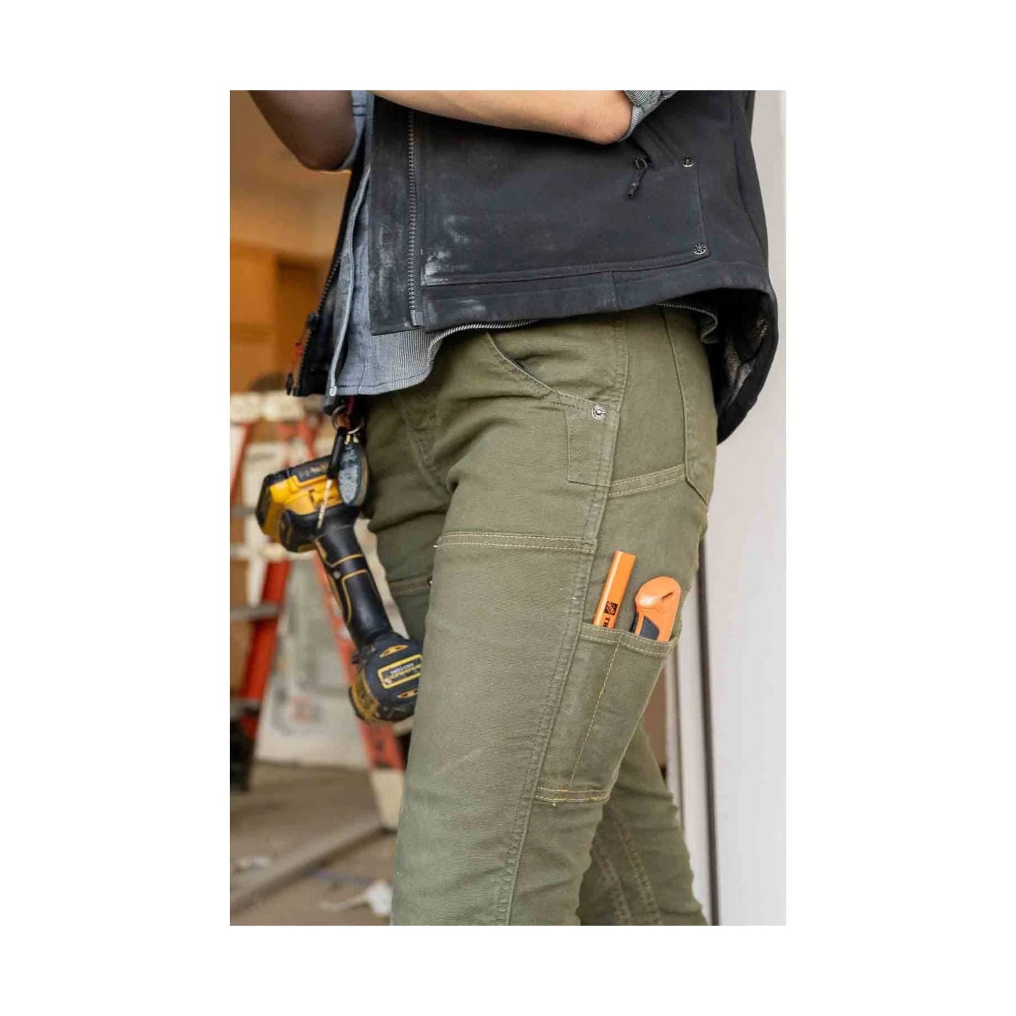Dovetail Women's Maven X Pant - Moss Green by Lenny's Shoe & Apparel