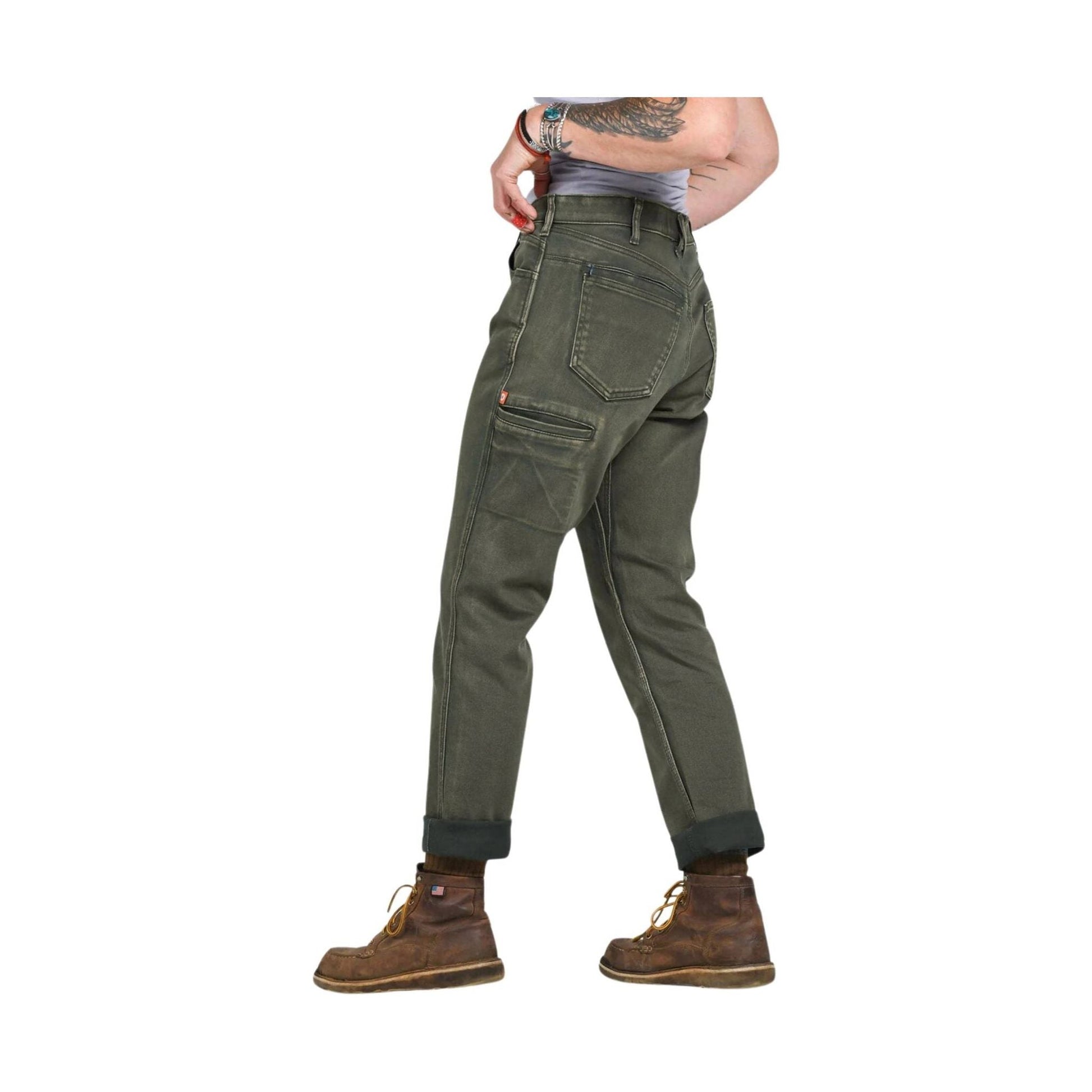 Dovetail Women's Shop Pant - Olive Green by Lenny's Shoe & Apparel