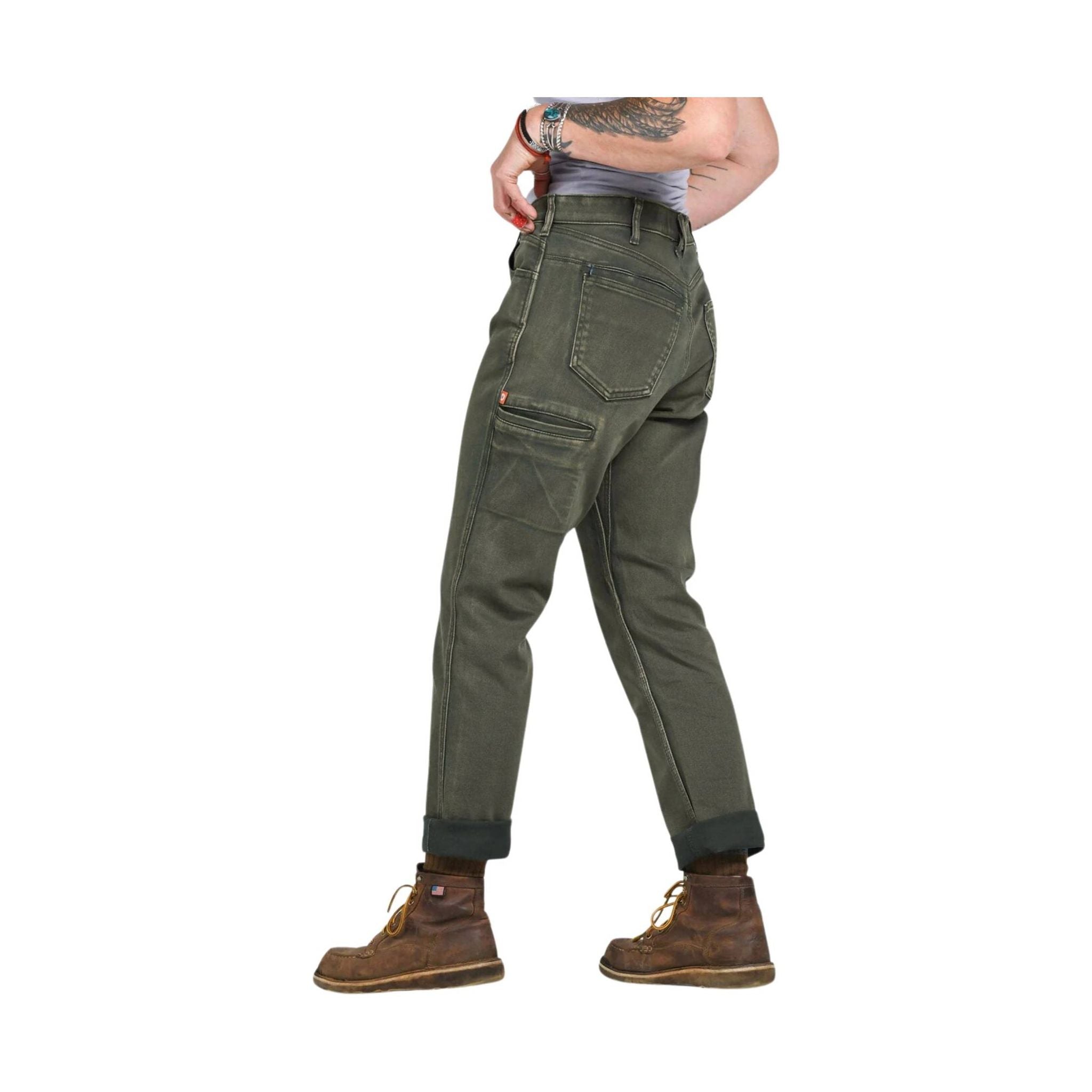 Dovetail Women's Shop Pant - Olive Green by Lenny's Shoe & Apparel