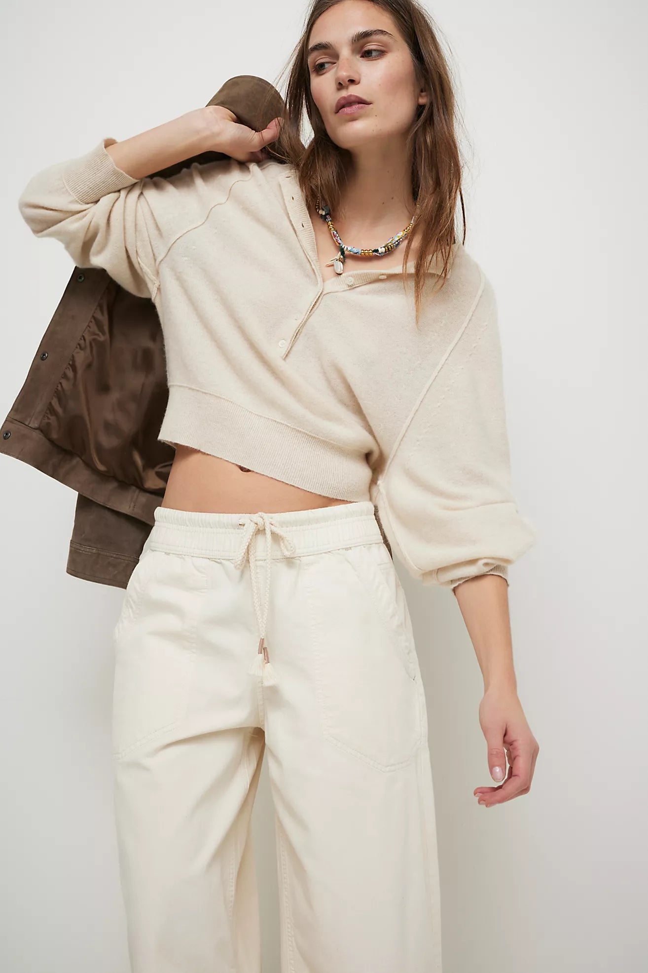 Free People Easy Peasy Pull-On Jeans