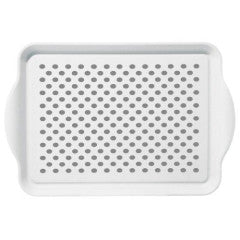 Serving Tray - Vinyl Non-Skid White by Homeportonline