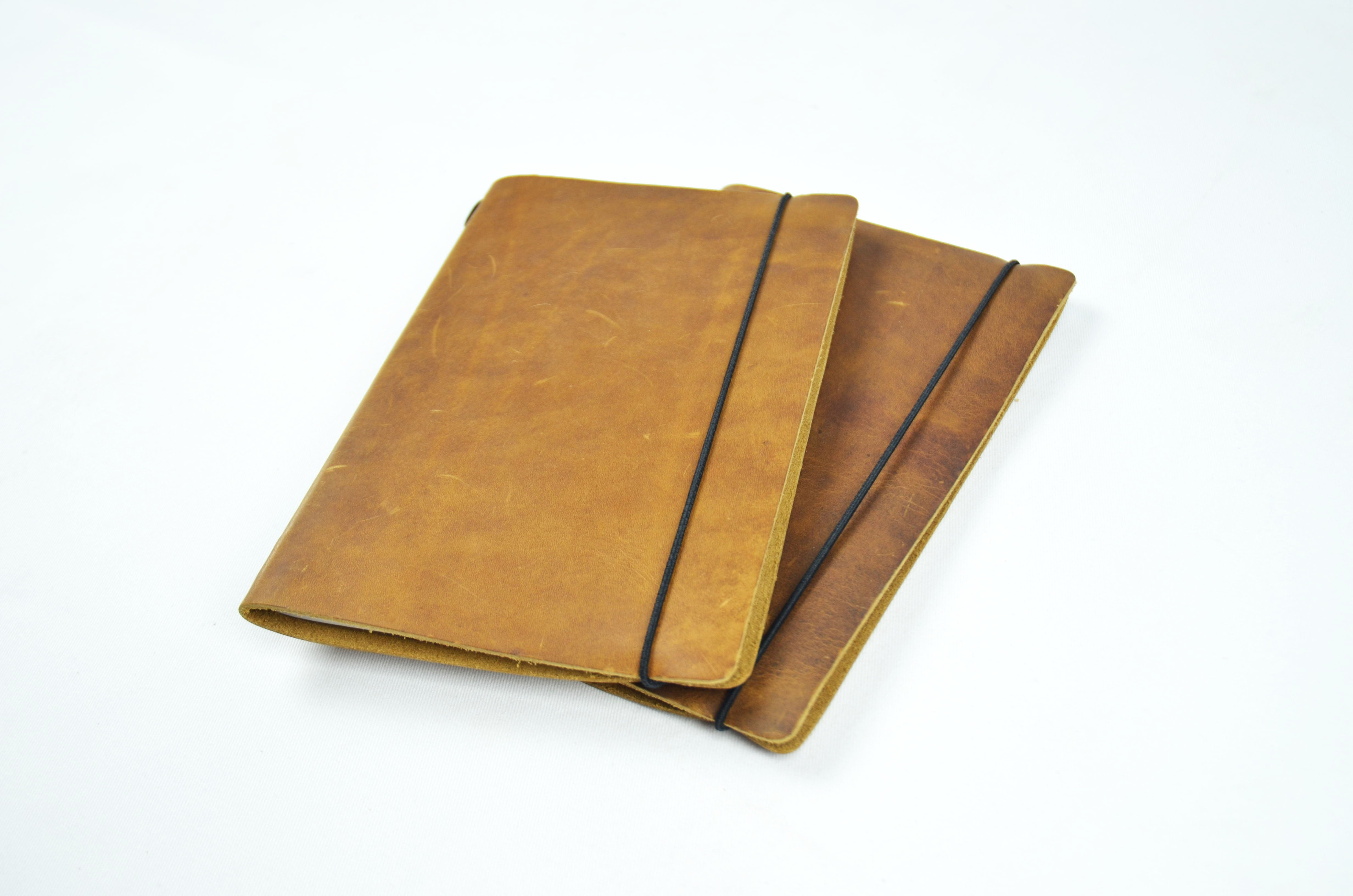 Leather Dragonfly Journal Cover