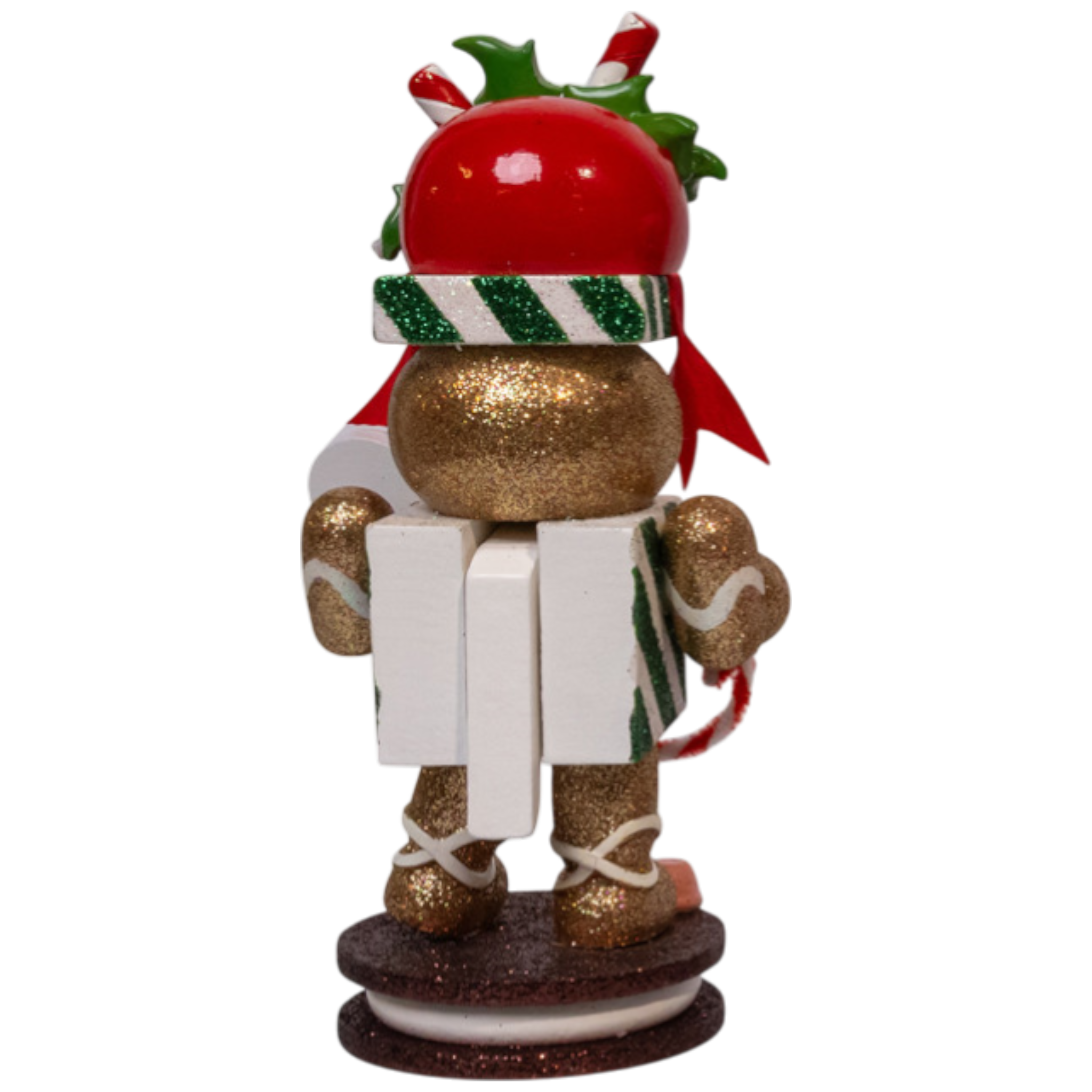 The Hollywood 8 Inch Gingerbread Nutcracker