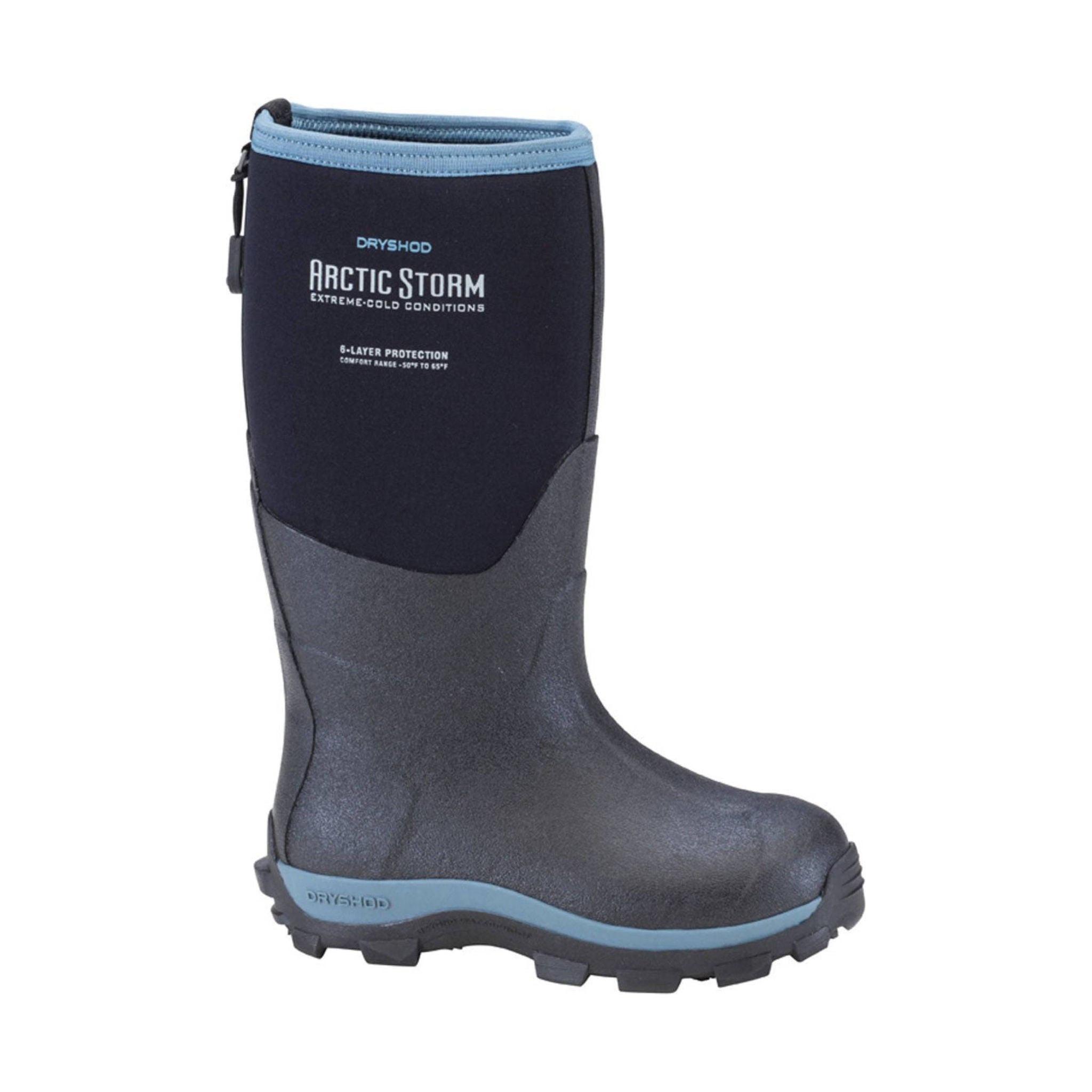 Dryshod Kids' Arctic storm Boot - Black Blue by Lenny's Shoe & Apparel