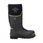 Dryshod Men's Steel Toe Max Work Boot - Black/Yellow by Lenny's Shoe & Apparel