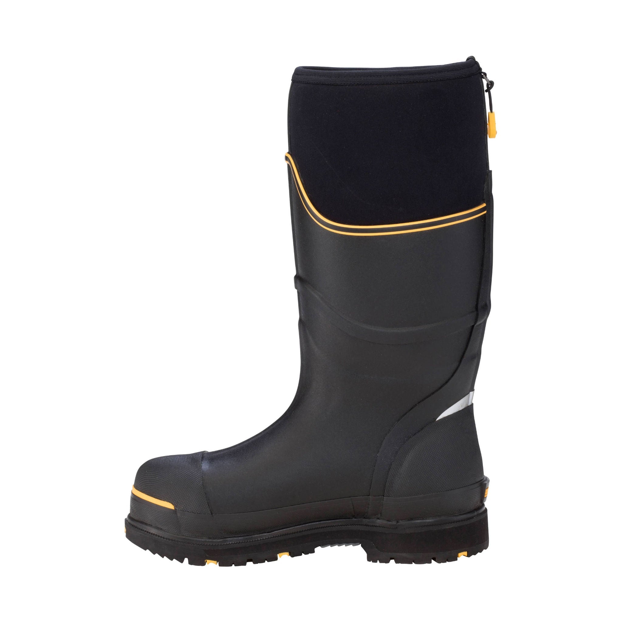 Dryshod Men's Steel Toe Max Work Boot - Black/Yellow by Lenny's Shoe & Apparel