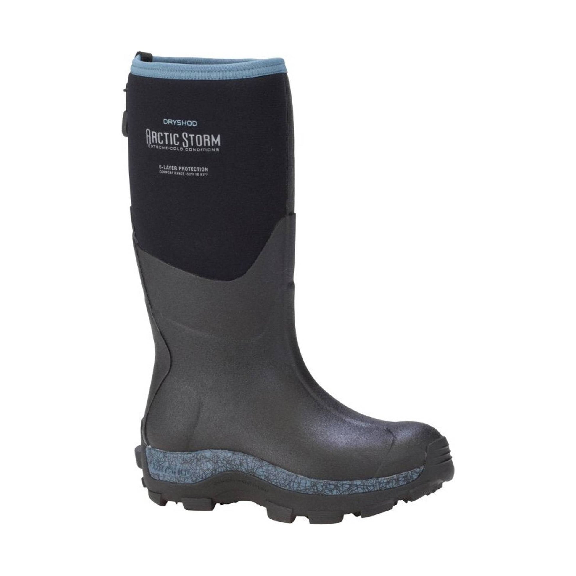 Dryshod Women's Arctic Storm Hi - Black/Blue by Lenny's Shoe & Apparel