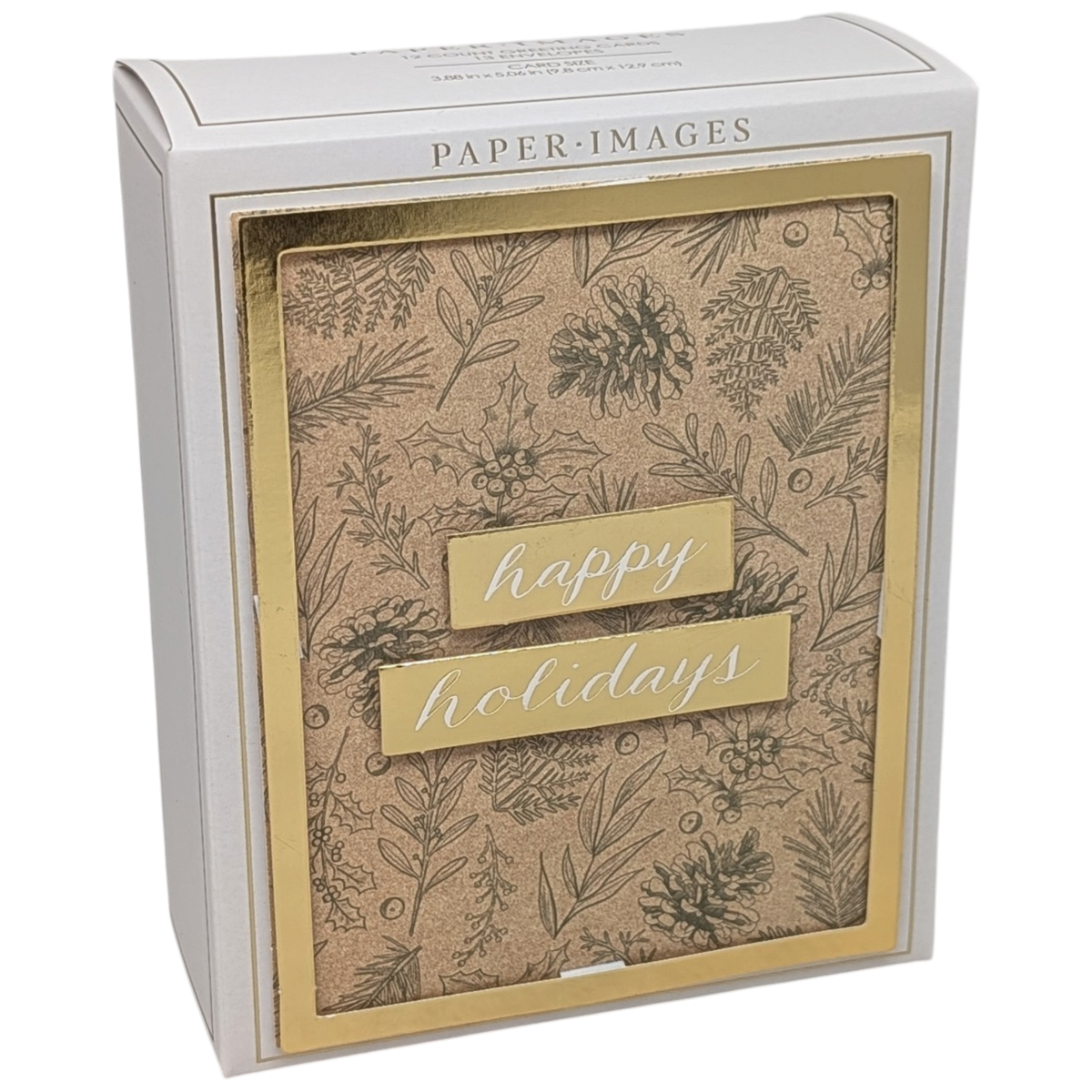 Handmade Greetings Boxed Cards - Happy Holidays