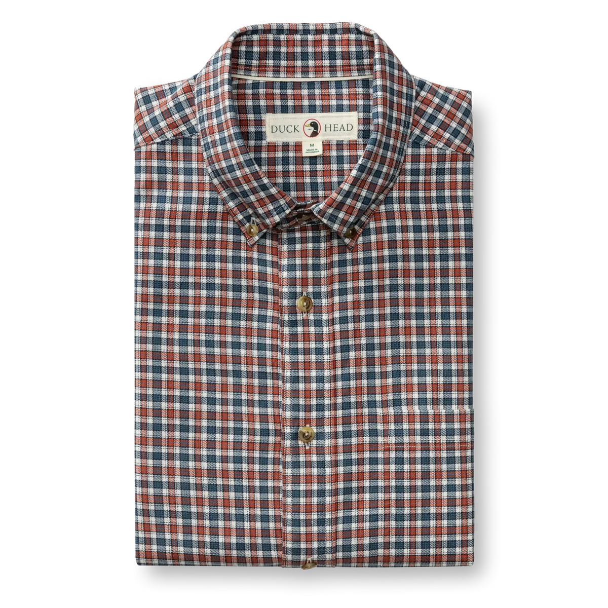 Duck Head Caldor Plaid Cotton Wool Sport Shirt