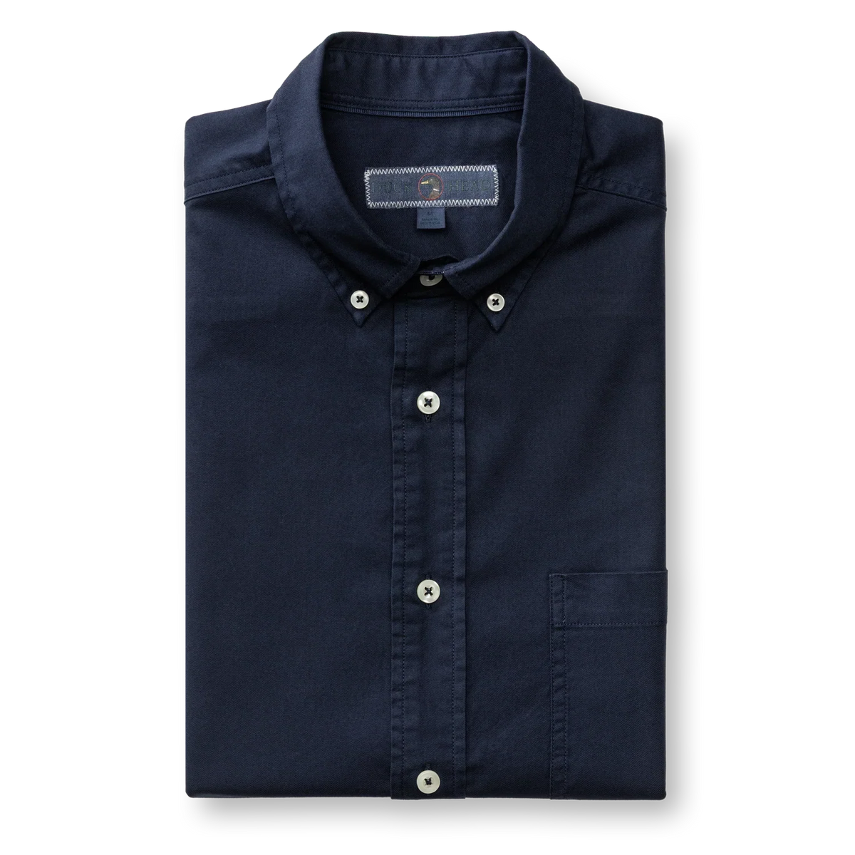 Duck Head Beck Solid Cotton Oxford Sport Shirt