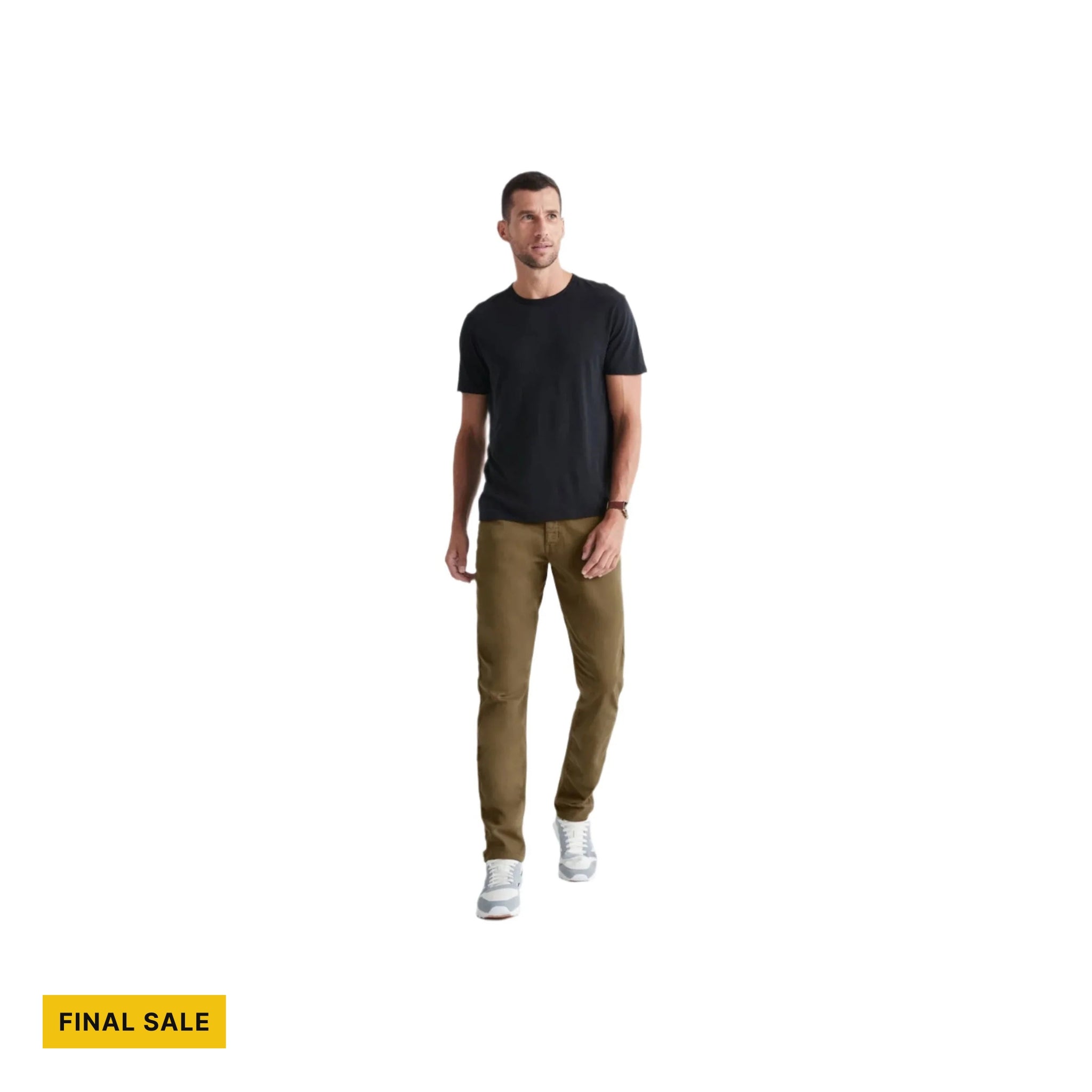 Duer Men's No Sweat Relaxed Taper Pant - Tobacco