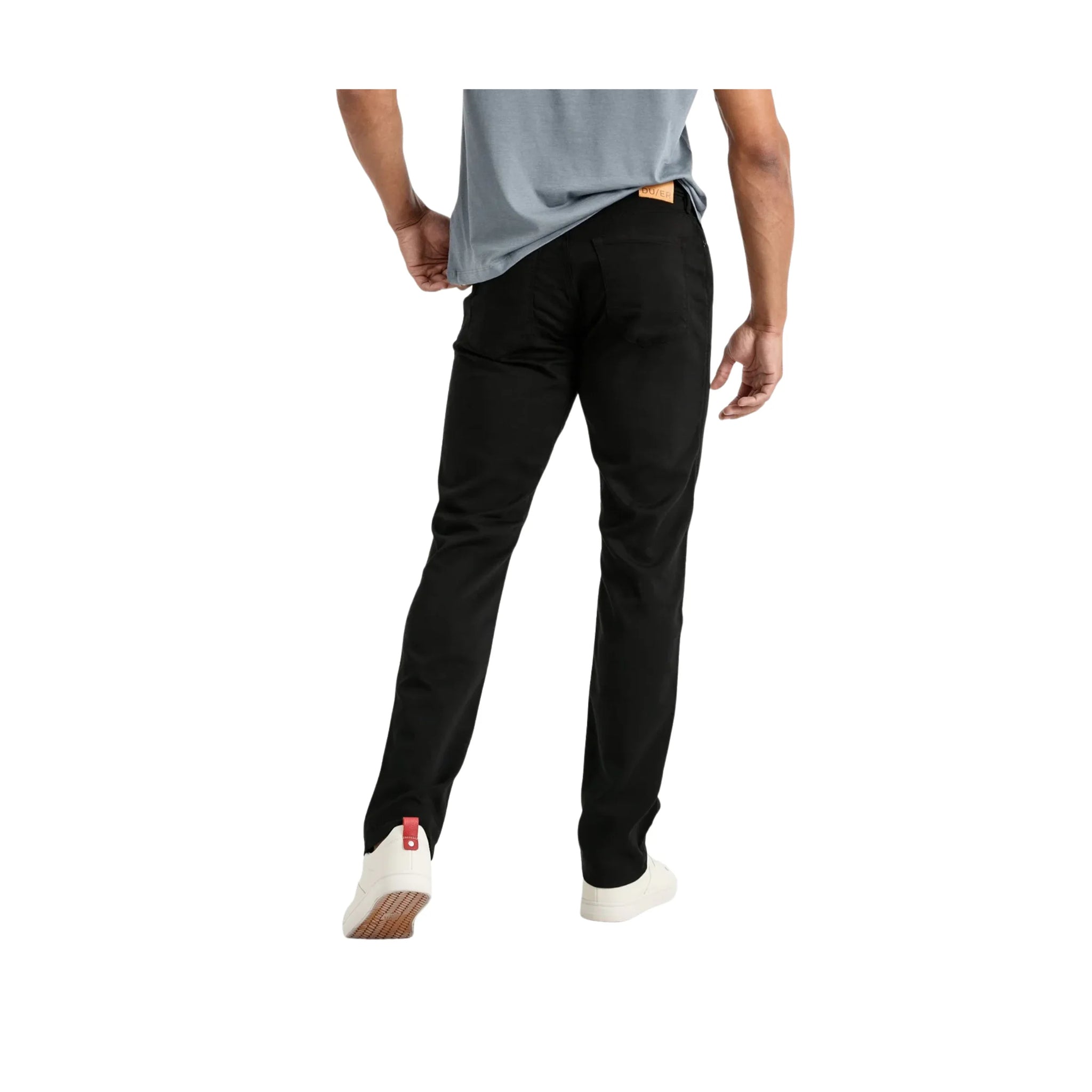 Duer Men's No Sweat Relaxed Taper Pant - Black by Lenny's Shoe & Apparel