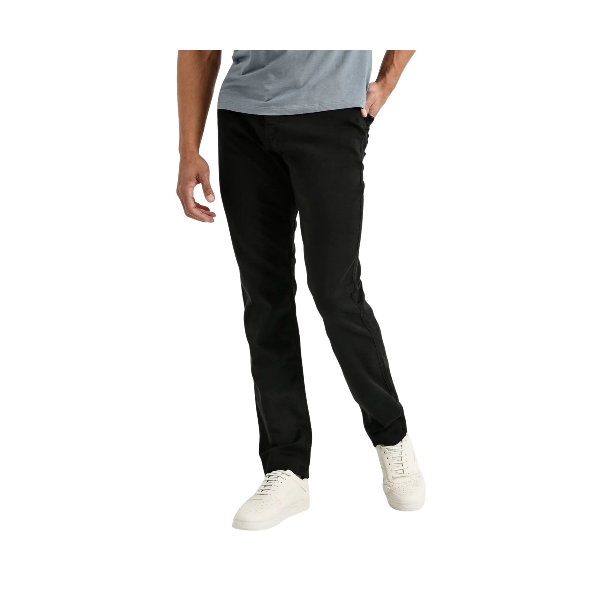 Duer Men's No Sweat Relaxed Taper Pant - Black by Lenny's Shoe & Apparel