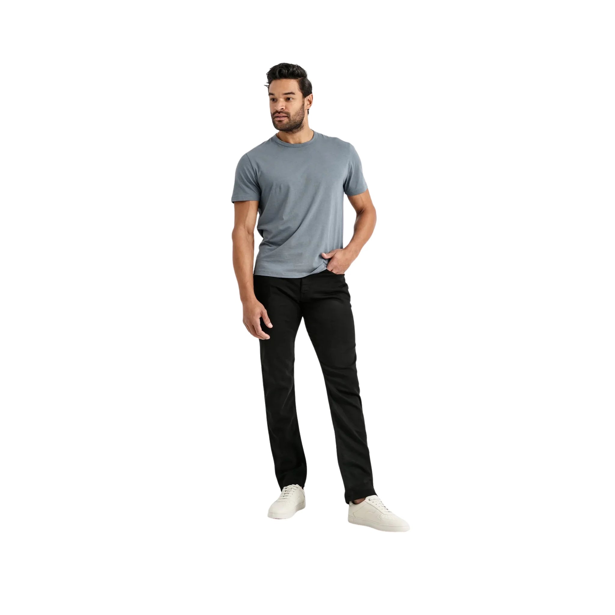 Duer Men's No Sweat Relaxed Taper Pant - Black by Lenny's Shoe & Apparel