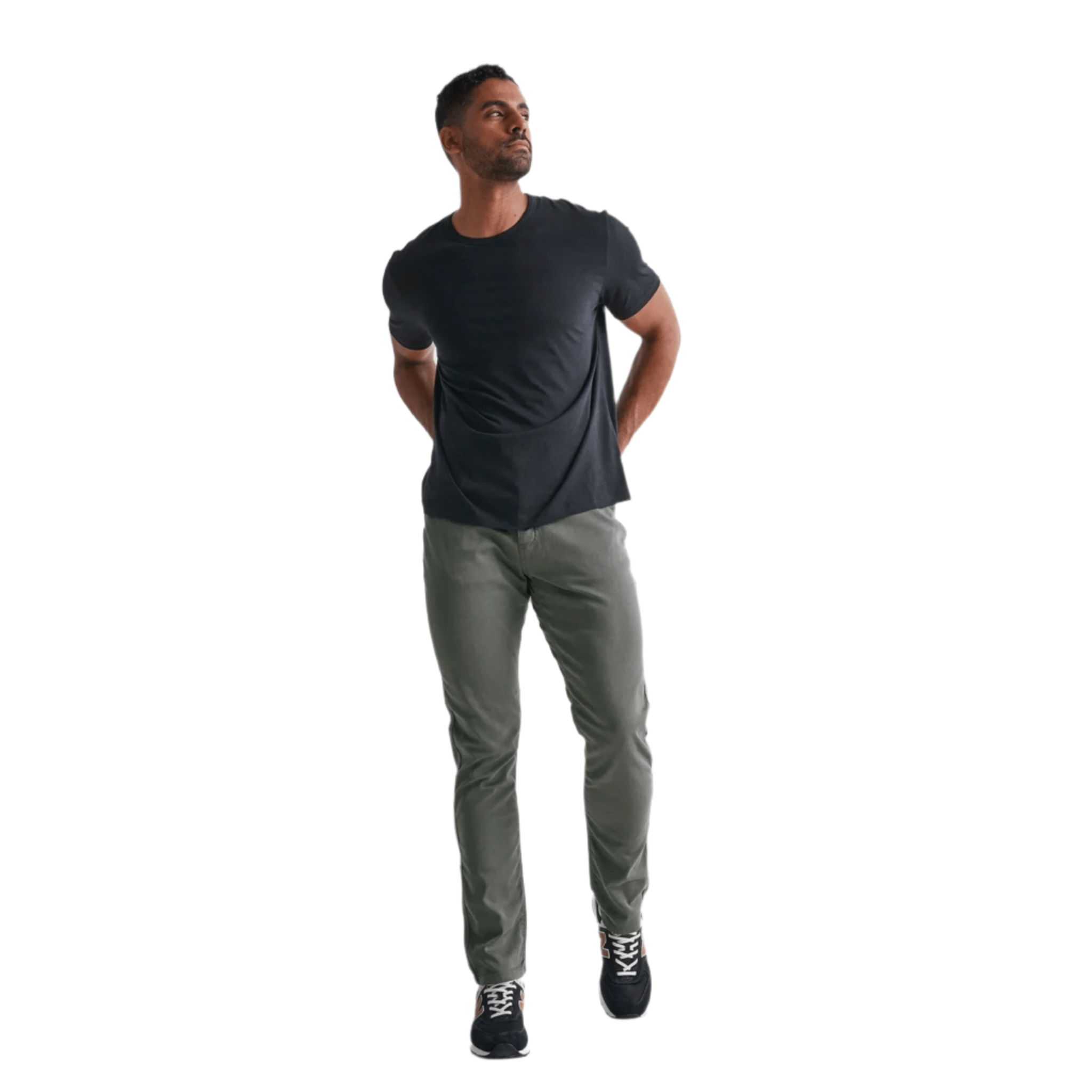 Duer Men's No Sweat Relaxed Taper Pant - Gull by Lenny's Shoe & Apparel