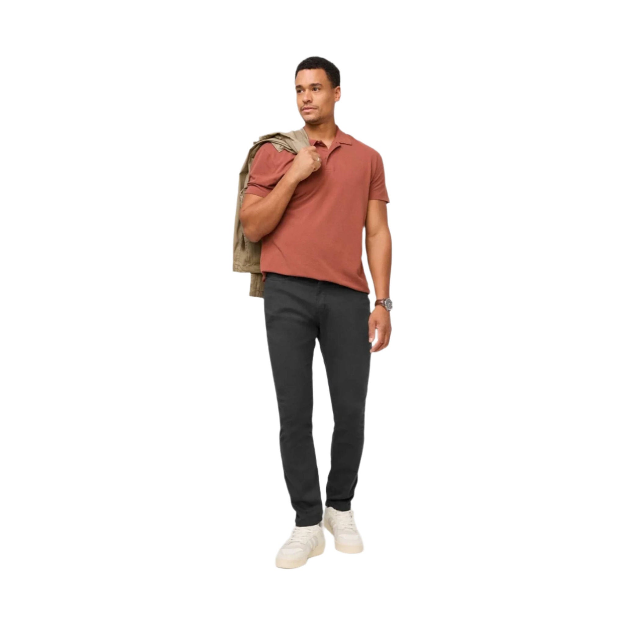 Duer Men's No Sweat Relaxed Taper Pant - Slate by Lenny's Shoe & Apparel