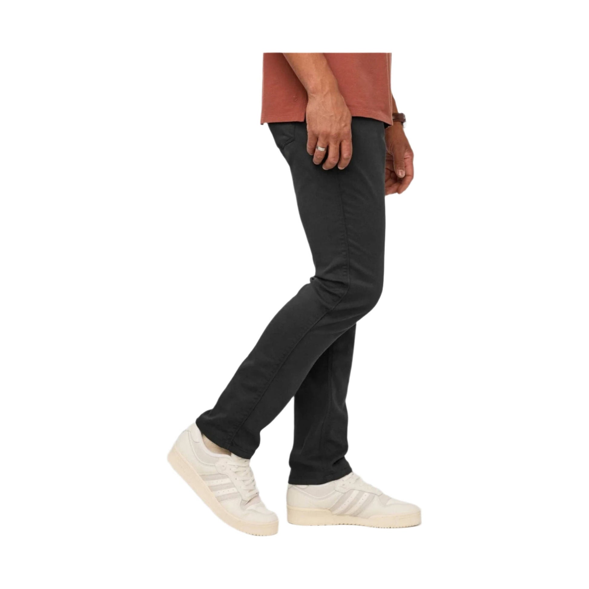 Duer Men's No Sweat Relaxed Taper Pant - Slate by Lenny's Shoe & Apparel