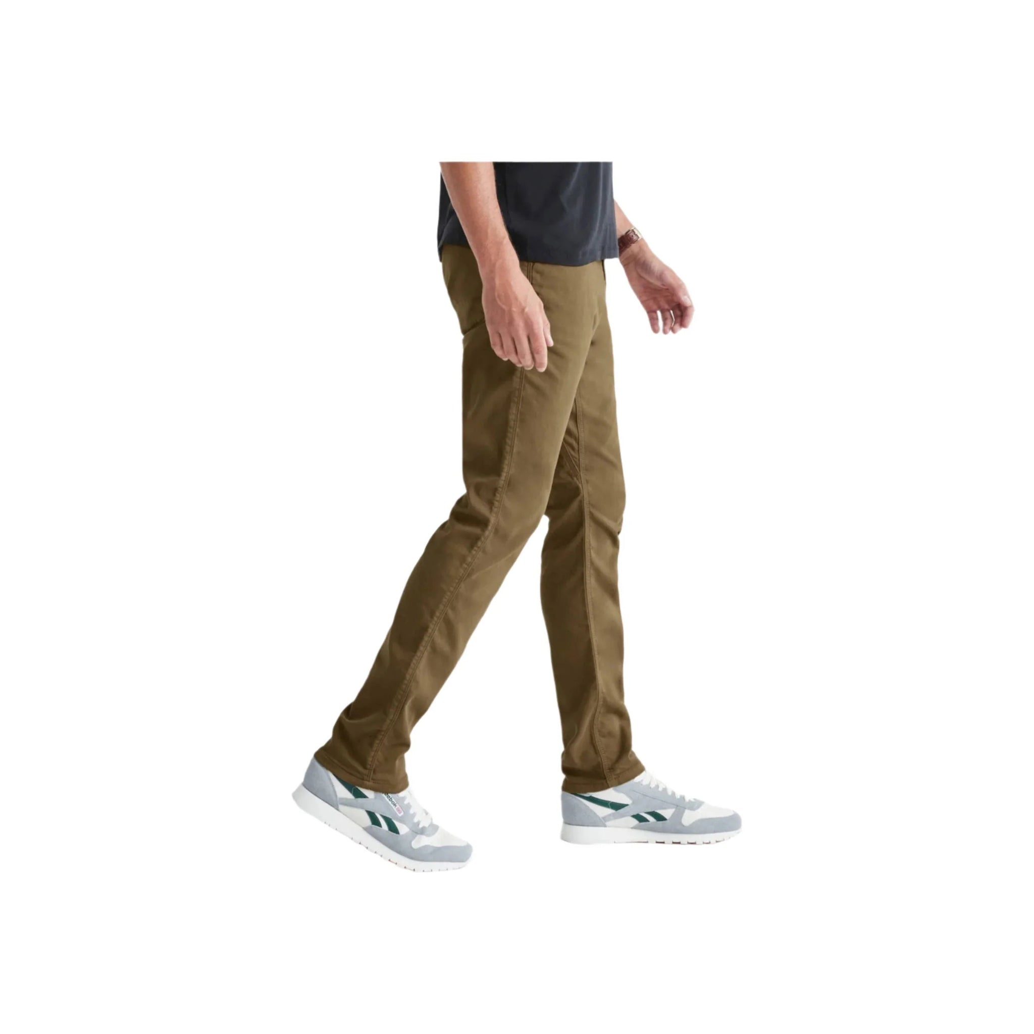 Duer Men's No Sweat Relaxed Taper Pant - Tobacco by Lenny's Shoe & Apparel