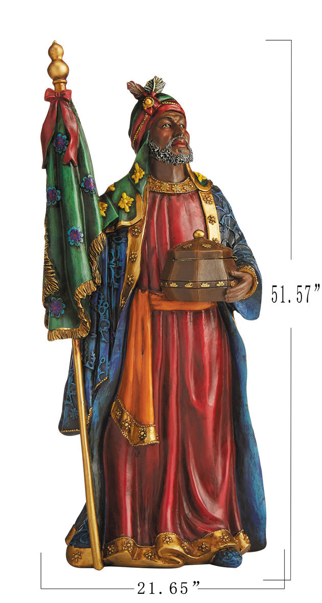Outdoor Nativity Set - 12 Piece - 58" tall