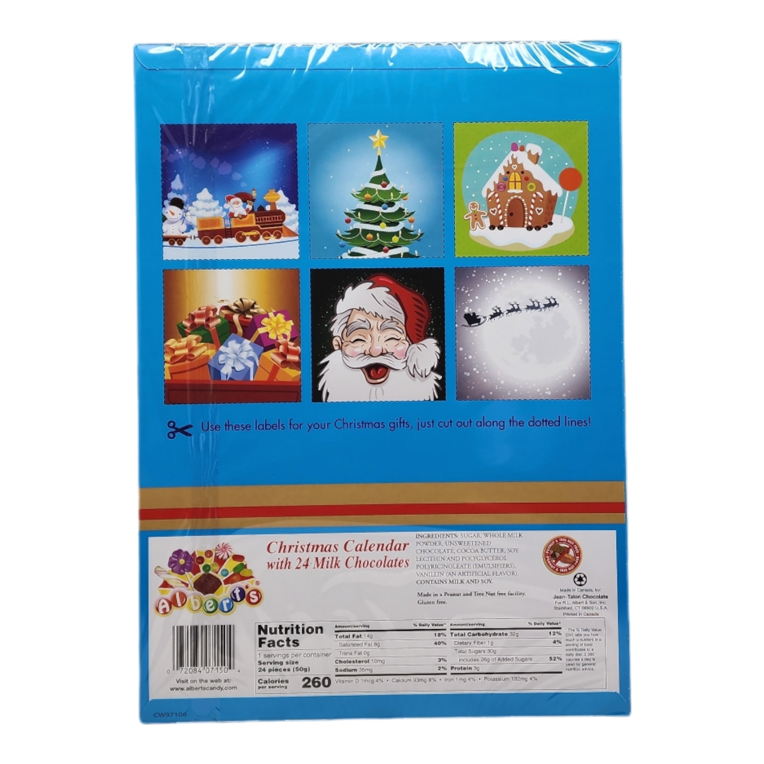 Chocolate Advent Calendar (1.76 oz) - Snowman
