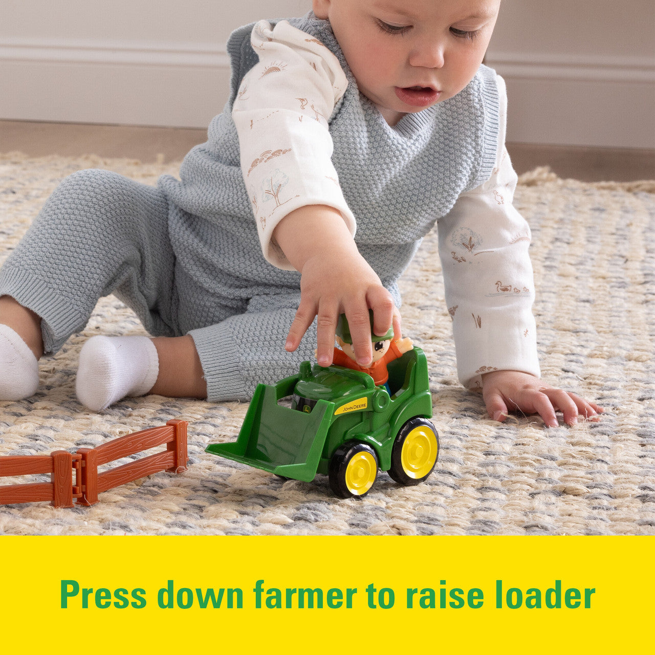 John Deere The Cows Are Out Playset
