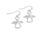Angels with Pearls Earrings