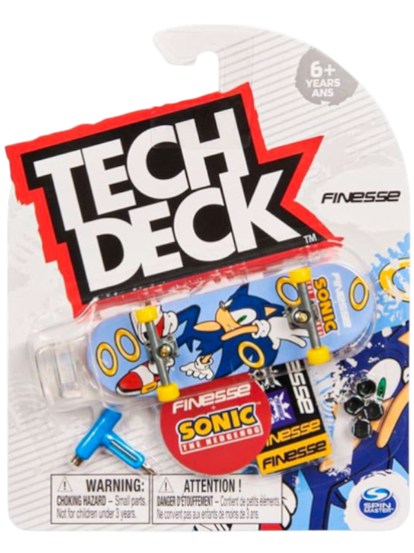 Tech Deck - 96mm Fingerboard - Finesse - Sonic