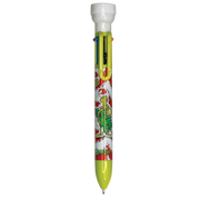 6 Color Pen With Stamper - Grinch
