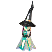 Holographic LED Ghost Witch - 32 Inch