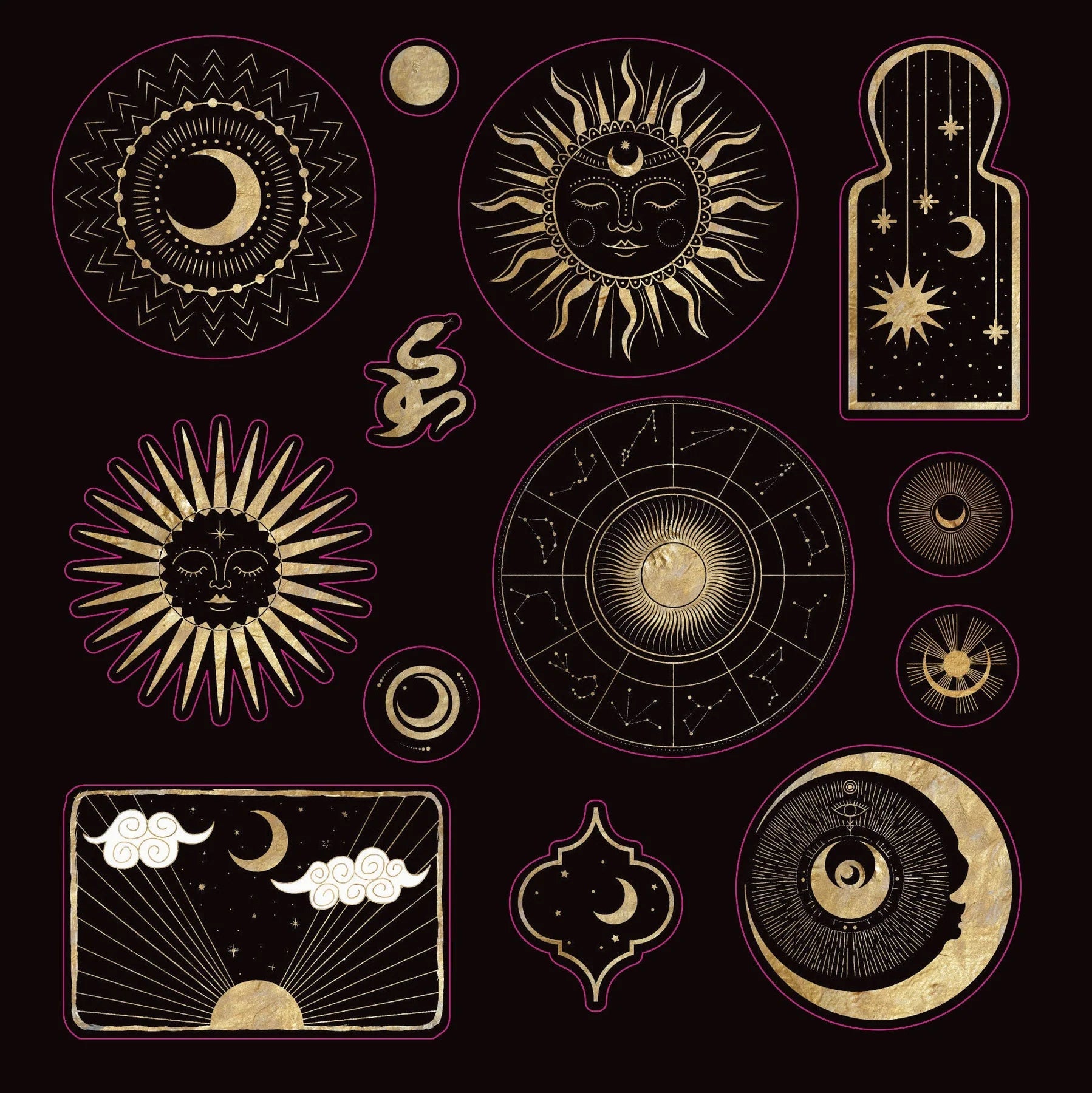 Sticker Book Celestial Wonders by Homeportonline