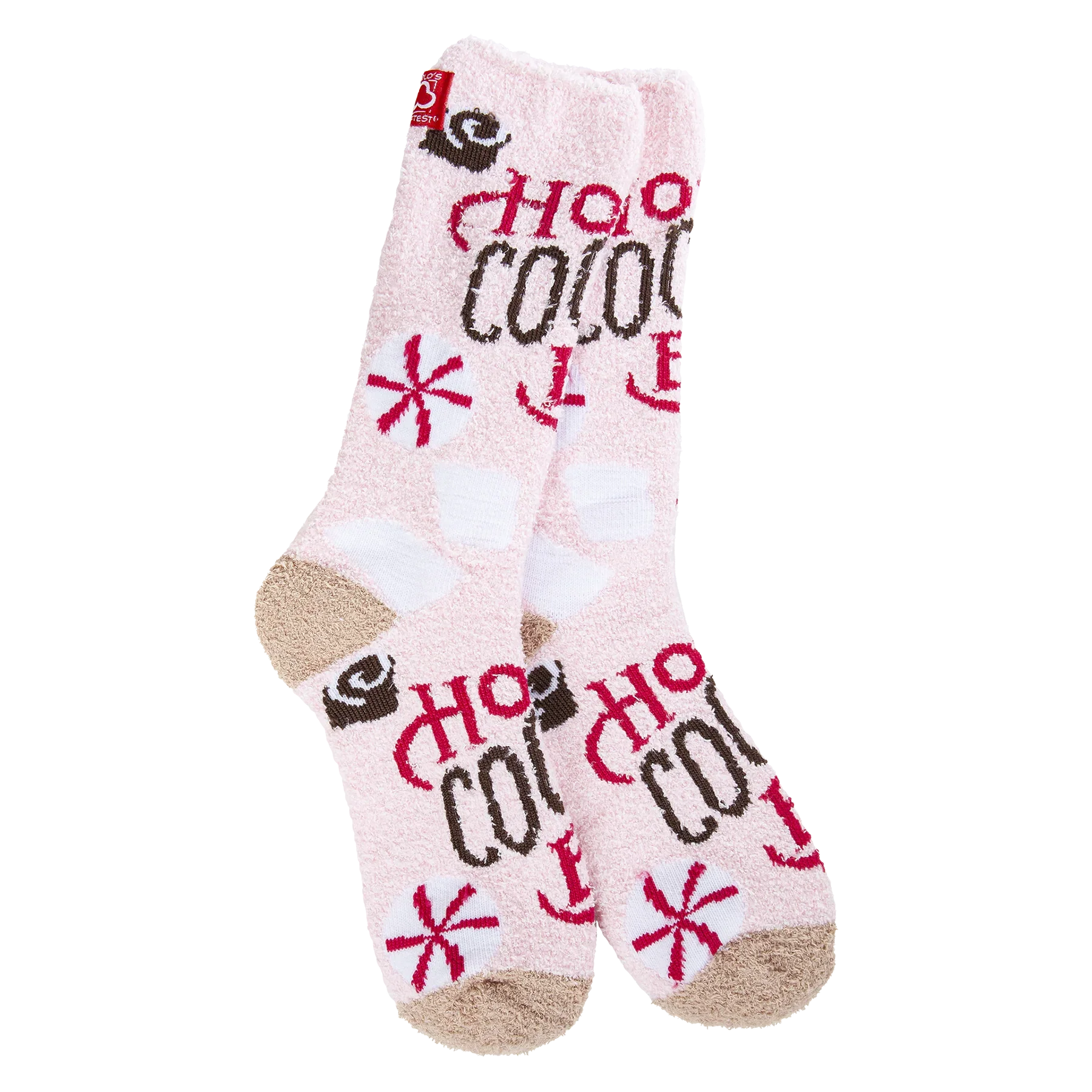 Socks - World's Softest Cozy Crew OS Hot Cocoa Bar by Homeportonline